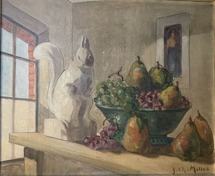 Jean-Charles MILLET (1892-1944)
Natura morta con p