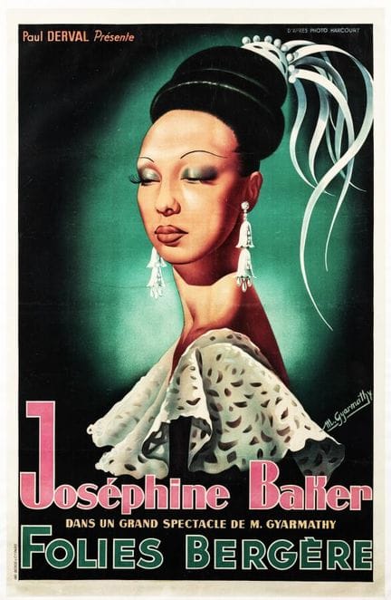 Michel Gyarmathy (1881–1973) – Josephine Baker, Fo