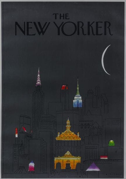 Robert Oscar Blechman (1930-) - The New Yorker. 19