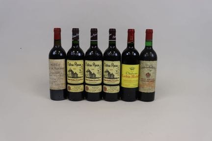 Lot 6 Bt St Emilion GC, 1 Canon-La-Gaffelière 1976