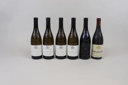 Lot 6 Bt Châteaneuf-du-Pape, 5 Domaine Durieu 4 bl