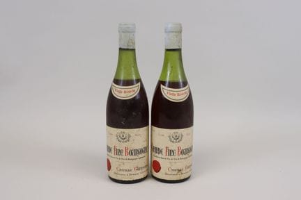 Set mit 2 Flaschen „Grande Fine Bourgogne Vieille 