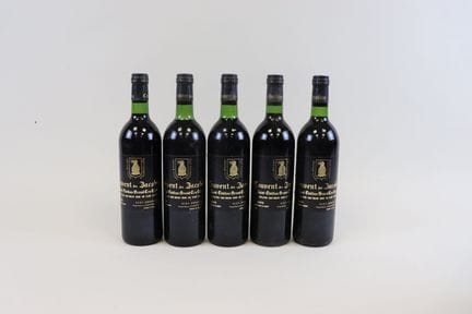 Lot 5 Bt Couvent des Jacobins St Emilion GCC 1982 