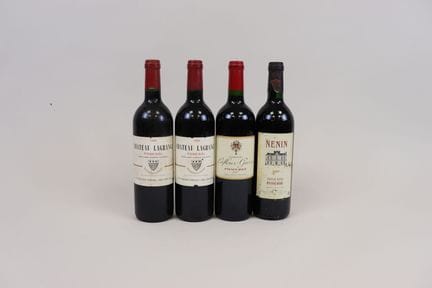 Lot 4 Bt Pomerol, 2 Lagrange 1999 ES, 1 Nenin 1997
