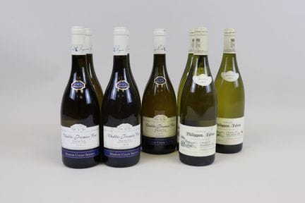 Set mit 8 Flaschen: Chablis 1er Cru, 5 „Vau de Vay