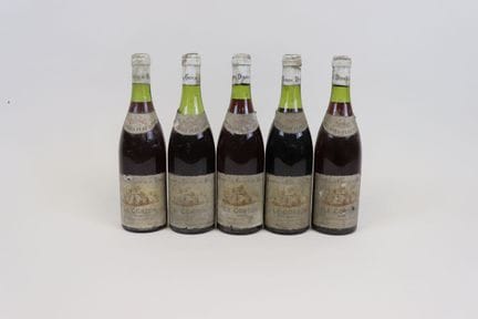 Lot 5 Bt Bouchard P et F Le Corton 1966 ETS CS ,1 