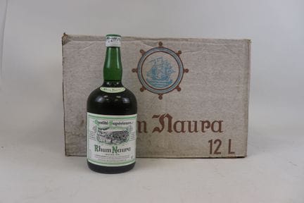 1 CO 12 Bt 100 cl Rum Naura, extra fein circa 70