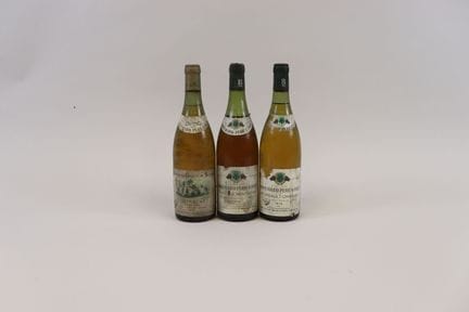 Lot 3 Bt Bouchard P et F, 1 Montrachet GC 1976 ETS