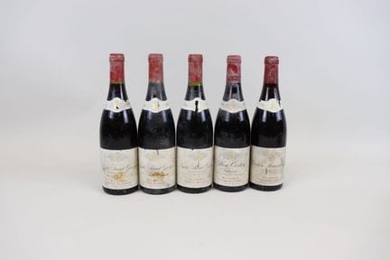 Los 5 Flaschen P. Bitouzet 1996, 1 Corton Maréchau