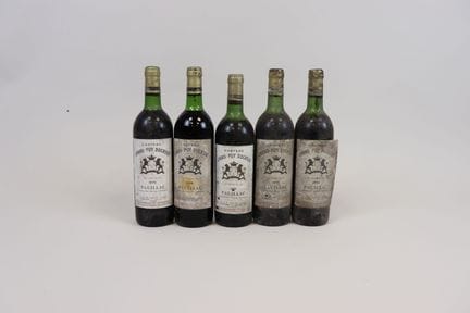 Lot 5 Bt Grand-Puy Ducasse GCC Pauillac, 1 1976 et