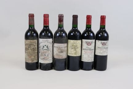 Los 6 Flaschen: 1 La Lagune GCC Haut-Médoc 1994 ET