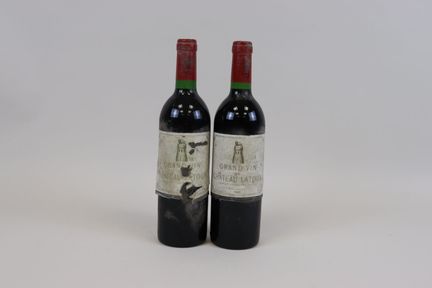 Los 2: 1 Flasche Latour 1er GCC Pauillac 1980 ES B