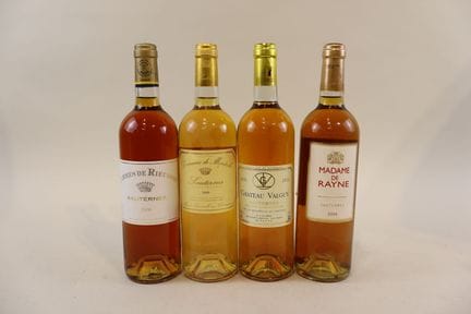 Lot 4 Bt Sauternes, 1 Carmes de Rieussec 2006, 1 D