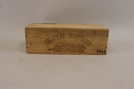 1 CBO 1 Mg Soutard GCC St Emilion 1989