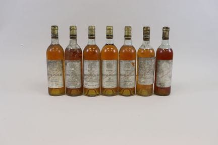 Lot 7 Bt Rayne Vigneau 1er GCC Sauternes 6 1978, 1