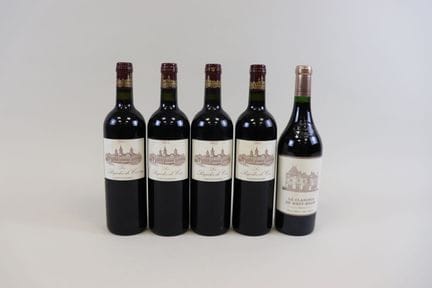 Lot 5 Bt 2012, 4 Les Pagodes de Cos St Estèphe et 