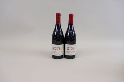 Set mit 2 Flaschen Châteauneuf-du-Pape Domaine de 