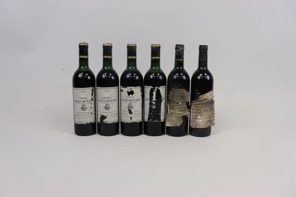 Lot 6 Bt Lafon-Rochet, 4 1955 HE et 2 1978 ETA LB