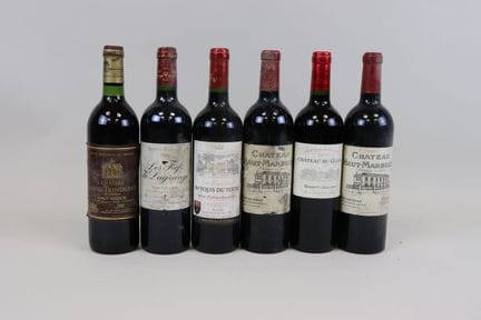 Los 6 Flaschen: 1 Larose-Trintaudon Haut-Médoc CB 
