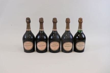 Lot 5 Bt Champagne Laurent Perrier rosé Brut circa