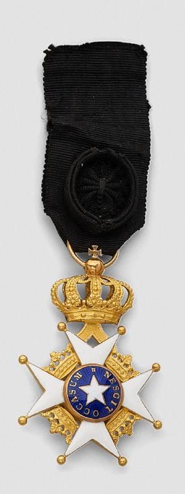 Stella da cavaliere dell’Ordine della Stella del N