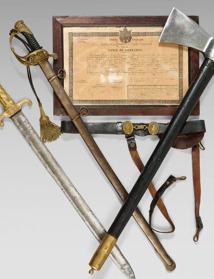 Offizierssäbel der Zuaven der kaiserlichen Garde, 