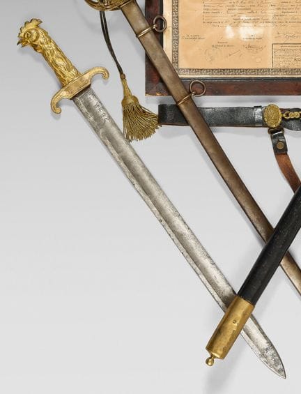 Spada da geniere della Guardia Nazionale, guardia 