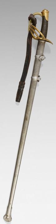 Sciabola da cavalleria modello 1854 di riserva, gu