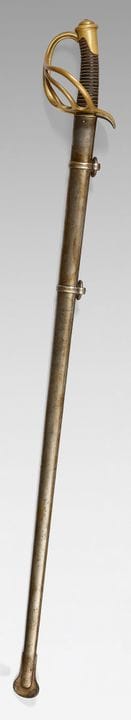 Sciabola da carabiniere modello 1854, guardia a tr