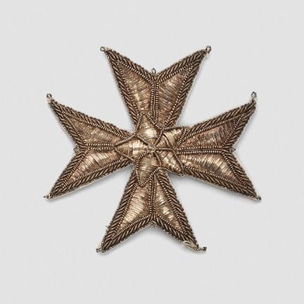 Targhetta da Commendatore dell'Ordine della Stella