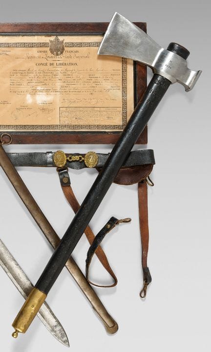 Ascia da geniere della Guardia Imperiale o del mod