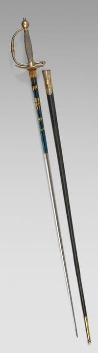 *Spada da guardia del corpo del Re, 1814/1815, gua