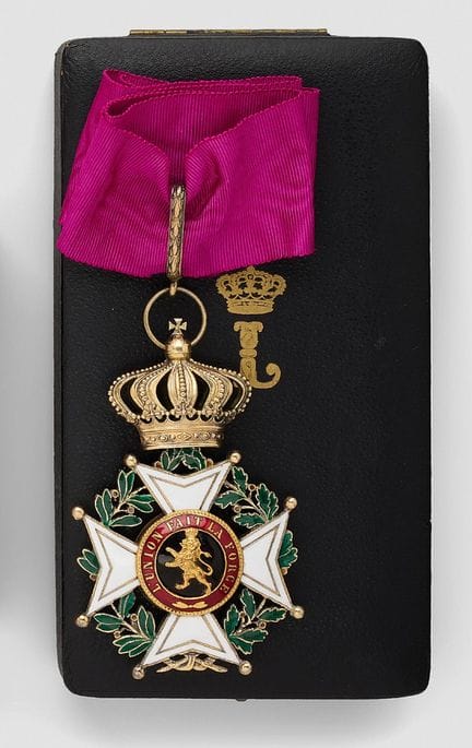 Croce di Commendatore dell’Ordine di Leopoldo del 