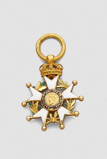 Curiosa croce da ufficiale dell'Ordine della Legio