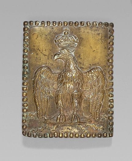Placca da giberna o da spallina della Guardia d’On