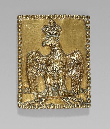 Placca da cartucciera o da spallina della Guardia 