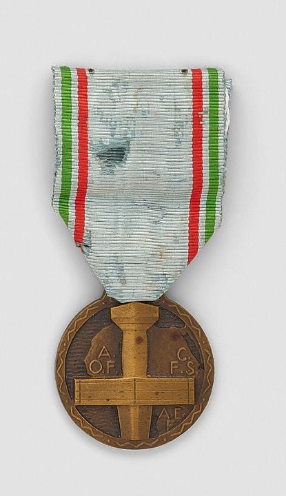 Medaglia al Merito dell'Africa Nera francese, dett