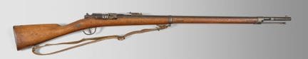 Fucile da fanteria modello 1866/74-M80, canna brun