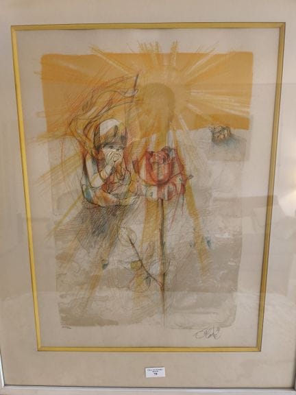 Jean Baptiste VALADIE
Le petit Prince
Lithographie