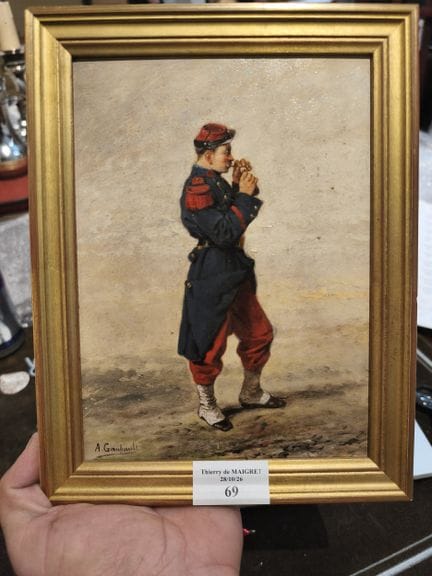 Alfred Emile GAUBAULT (act.1879-1895)
Soldat à la 
