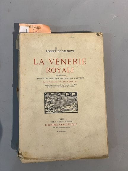 Un livre Robert de Salnove, La Vénerie royale
Edit
