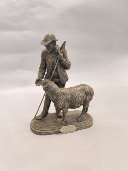 D'après Isidore BONHEUR (1827-1901). Berger et son
