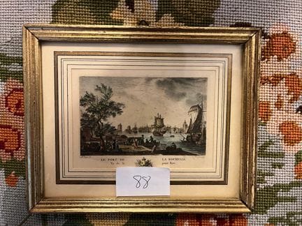 Lot d'encadrés comprenant des gravures anglaises, 