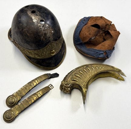 FRANKREICH
Drachenhelm, Modell 1874, Truppenausfüh
