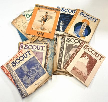FRANCE.
Ensemble de revue Scout, Scout de France, 