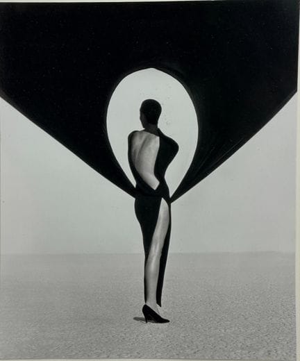 Herb RITTS (1952-2002), da.
"Versace Dress, Back V