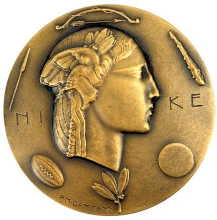 [MEDAGLIA]
Medaglia circolare che raffigura su un 