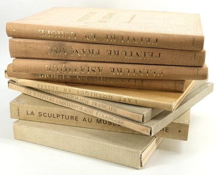 [BEAUX-ARTS]. 
Ensemble de livres dont : 
[BASCHET