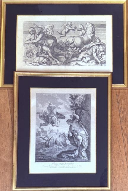 Set di 2 stampe comprendente:
Paolo Veronese (1528