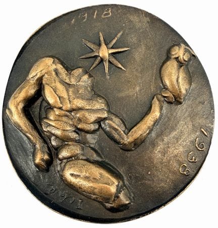 [MEDAGLIA]
Medaglia circolare, su un lato ritratto
